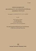 E-Book (pdf) Die spektrographische Bestimmung der Spurenelemente in Stahl ohne vorherige Abtrennung von Franz Wever