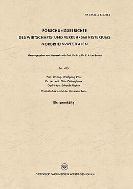 E-Book (pdf) Ein Ionenkäfig von Wolfgang Paul