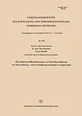 E-Book (pdf) Ein isothermes Mikrokalorimeter zur kinetischen Messung von Umwandlungs- und Ausscheidungsvorgängen in Legierungen von Franz Wever
