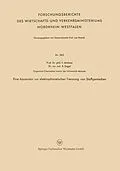 E-Book (pdf) Eine Apparatur zur elektrophoretischen Trennung von Stoffgemischen von Fritz Micheel