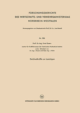 E-Book (pdf) Deichselkräfte an Lastzügen von Ernst Essers