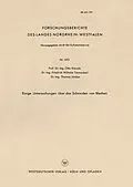 E-Book (pdf) Einige Untersuchungen über das Schneiden von Blechen von Otto Kienzle