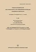 E-Book (pdf) Kraft- und Arbeitsbedarf beim Warmscheren von Stahl in Abhängigkeit von Temperatur und Schnittgeschwindigkeit von Franz Wever