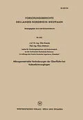 E-Book (pdf) Mikrogeometrische Veränderungen der Oberfläche bei Kaltumformvorgängen von Otto Kienzle