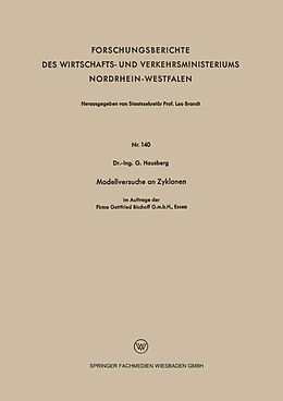 E-Book (pdf) Modellversuche an Zyklonen von Gerhard Hausberg