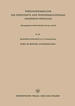 E-Book (pdf) Struktur der Steinkohlen und Steinkohlen-Kokse von Kenneth A. Loparo