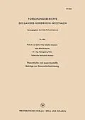 E-Book (pdf) Theoretische und experimentelle Beiträge zur Grenzschichtströmung von Fritz Schultz-Grunow