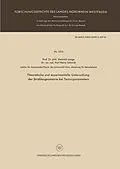 E-Book (pdf) Theoretische und experimentelle Untersuchung der Strahlengeometrie bei Texturgoniometern von Heinrich Lange