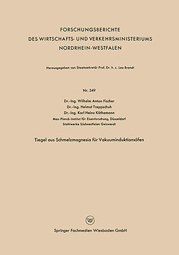 E-Book (pdf) Tiegel aus Schmelzmagnesia für Vakuuminduktionsöfen von Wilhelm Anton Fischer