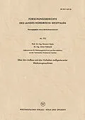 E-Book (pdf) Über den Aufbau und das Verhalten meßgesteuerter Werkzeugmaschinen von Herwart Opitz