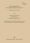 E-Book (pdf) Untersuchungen über den Einfluß der Oberflächenbearbeitung auf das Korrosionsverhalten rostbeständiger Messerstähle von Hans Stüdemann