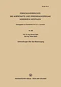 E-Book (pdf) Untersuchungen über den Räumvorgang von Herwart Opitz