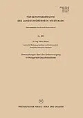 E-Book (pdf) Untersuchungen über den Umformvorgang in Waagerecht-Stauchmaschinen von Heinz Meyer