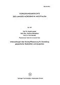 E-Book (pdf) Untersuchungen über Durchgriffssteuerung für Darstellung gespeicherter Radarbilder und dergleichen von Rudolf Jaeckel