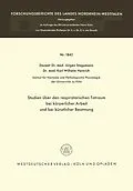 E-Book (pdf) Studien über den respiratorischen Totraum bei körperlicher Arbeit und bei künstlicher Beatmung von Jürgen Stegemann