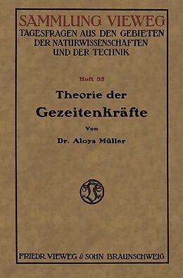 E-Book (pdf) Theorie der Gezeitenkräfte von Aloys Müller