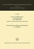 E-Book (pdf) Untersuchungen zur Erstarrung und Speisung von Gußeisen von Wilhelm Patterson