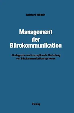 E-Book (pdf) Management der Bürokommunikation von Reinhard Voßbein