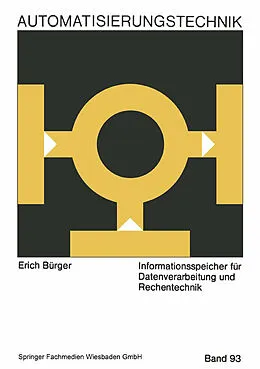 E-Book (pdf) Informationsspeicher für Datenverarbeitung und Rechentechnik von Erich Bürger