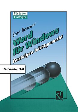 E-Book (pdf) Word für Windows 2.0 von Ernst Tiemeyer