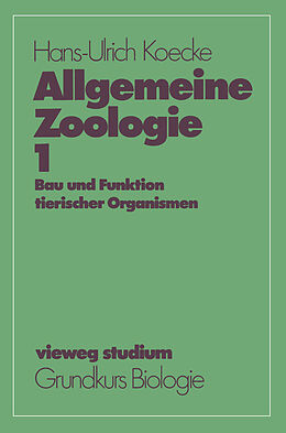 Kartonierter Einband Allgemeine Zoologie von Hans-Ulrich Koecke