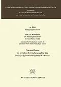 E-Book (pdf) Thermodiffusion im kritischen Entmischungsgebiet des flüssigen Systems Nitrobenzol + n-Hexan von Rolf Haase