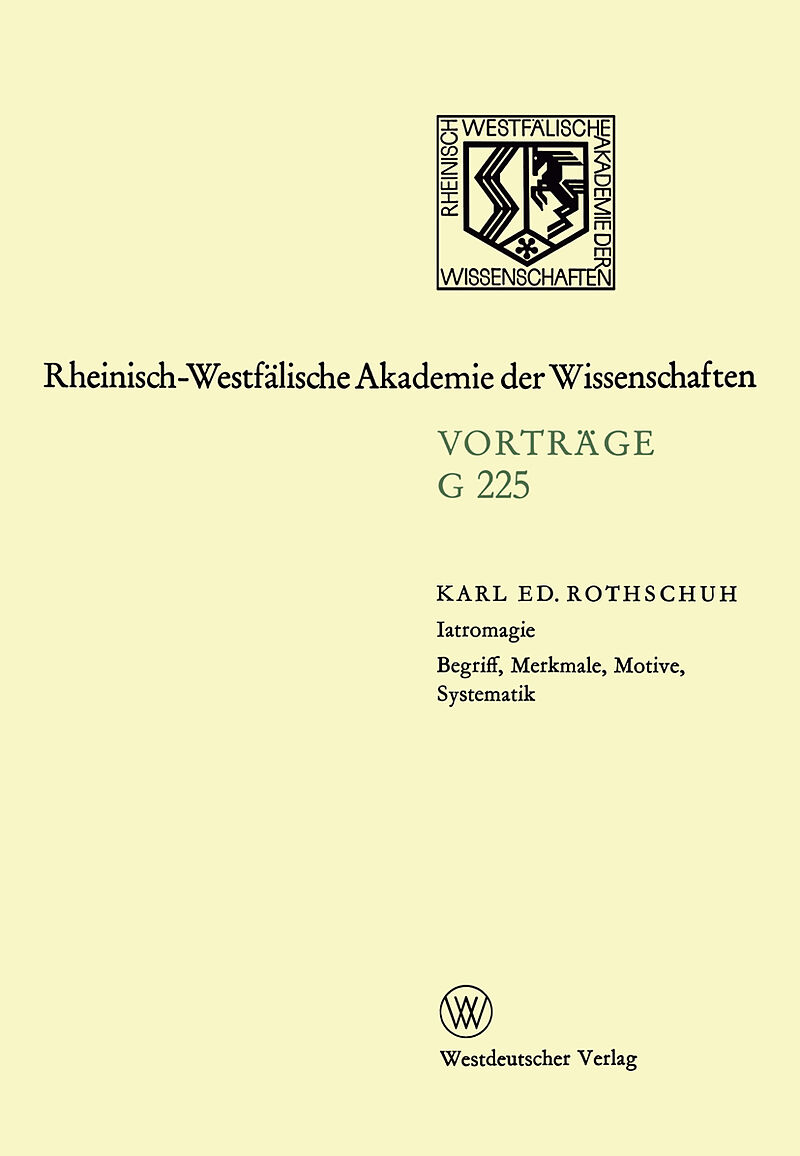 Iatromagie Begriff, Merkmale, Motive, Systematik