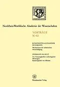 E-Book (pdf) Mechanismen der ischämischen Hirnschädigung. Zur Voraussagbarkeit toxikologischer Wirkungen: Kanzerogenität von Alkenen von Konstantin-Alexander Hossmann