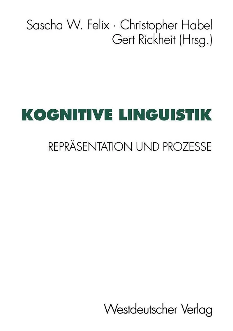 Kognitive Linguistik