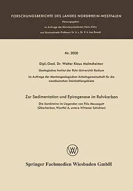 E-Book (pdf) Zur Sedimentation und Epirogenese im Ruhrkarbon von Walter Klaus Malmsheimer