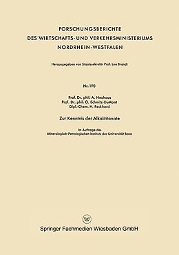 E-Book (pdf) Zur Kenntnis der Alkalititanate von Alfred Neuhaus