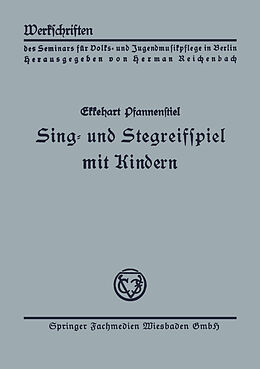 E-Book (pdf) Sing- und Stegreifspiel mit Kindern von Ekkehart Pfannenstiel