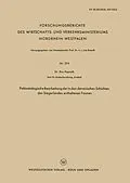 E-Book (pdf) Paläontologische Bearbeitung der in den devonischen Schichten des Siegerlandes enthaltenen Faunen von Eva Paproth
