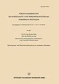 E-Book (pdf) Schwingungs- und Geräuschuntersuchung an ortsfesten Getrieben von Herwart Opitz