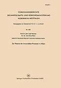 E-Book (pdf) Zur Theorie der irreversiblen Prozesse in -Eisen von Josef Meixner
