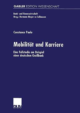 E-Book (pdf) Mobilität und Karriere von Constance Paulu