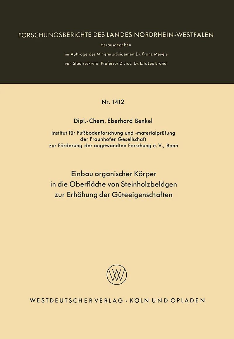 Einbau organischer Körper in die Oberfläche von Steinholzbelägen zur Erhöhung der Güteeigenschaften
