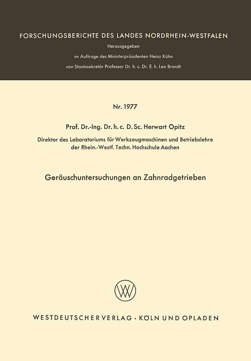 Geräuschuntersuchungen an Zahnradgetrieben