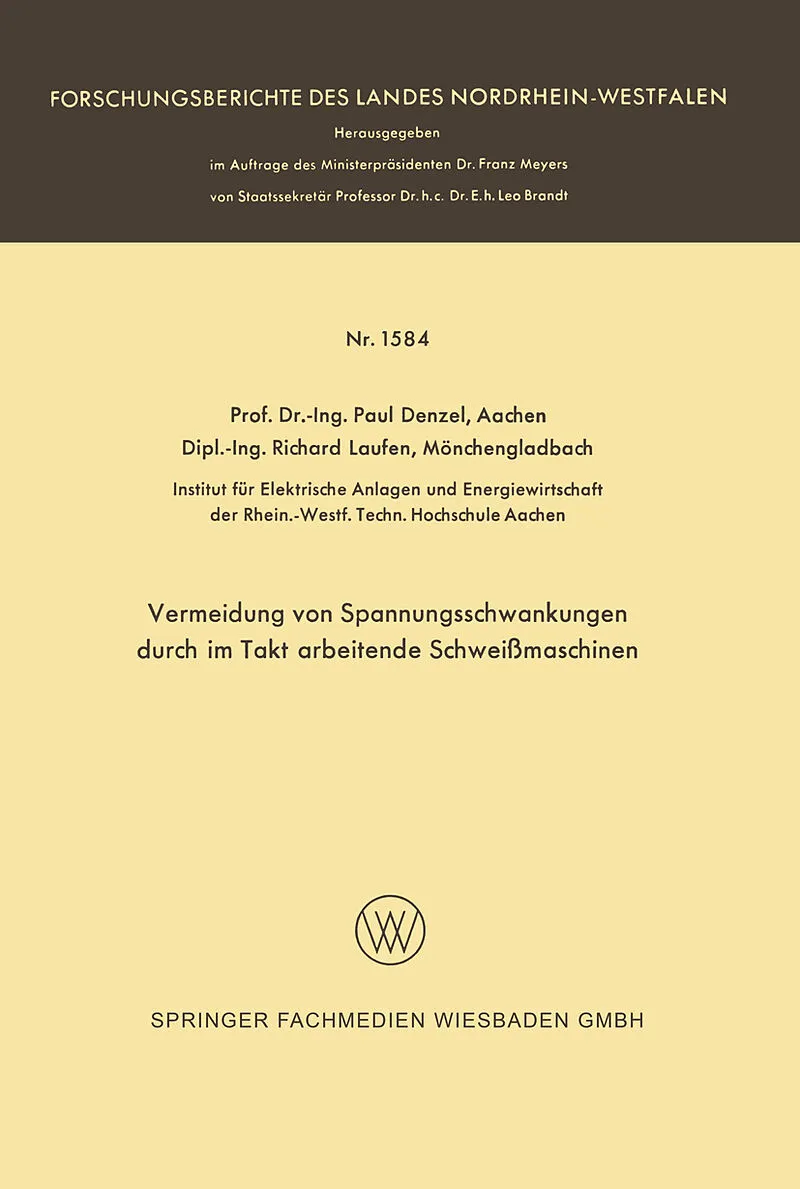 Vermeidung von Spannungsschwankungen durch im Takt arbeitende Schweißmaschinen