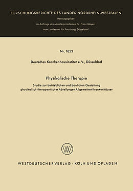 Kartonierter Einband Physikalische Therapie von Kenneth A. Loparo