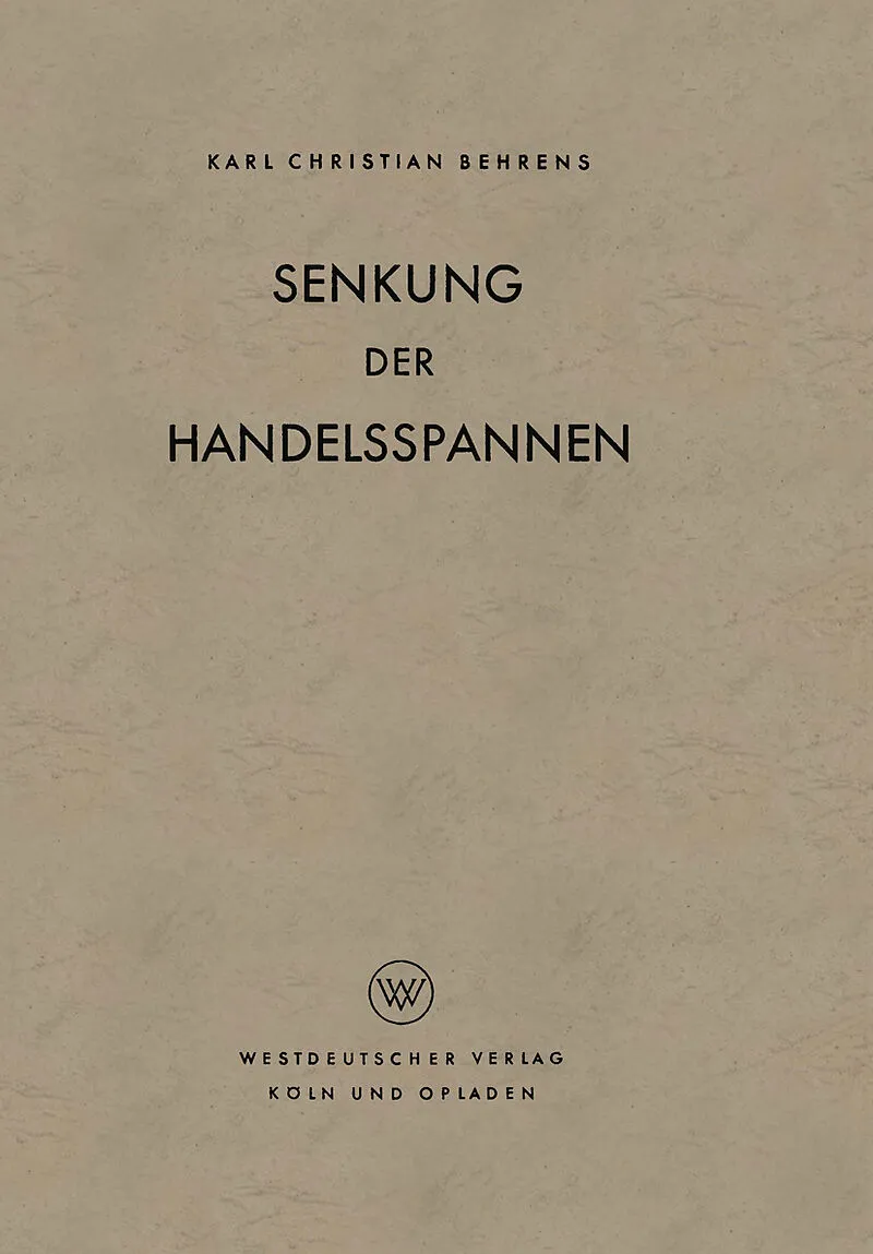 Senkung der Handelsspannen