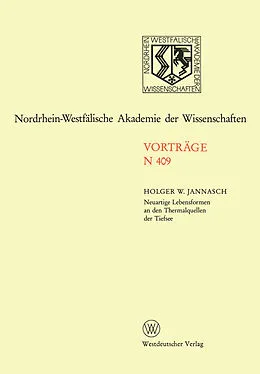 E-Book (pdf) Neuartige Lebensformen an den Thermalquellen der Tiefsee von Holger W. Jannasch