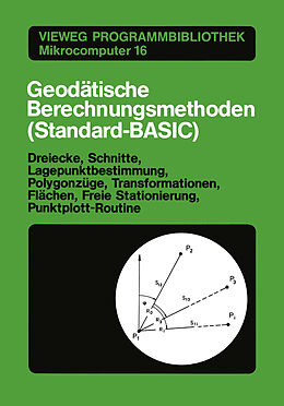 E-Book (pdf) Geodätische Berechnungsmethoden (Standard-BASIC) von Günther Stegner