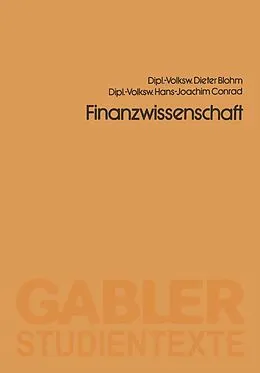 E-Book (pdf) Finanzwissenschaft von Dieter Blohm