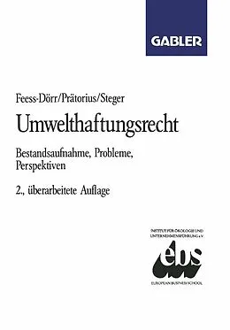 E-Book (pdf) Umwelthaftungsrecht von Eberhard Feess