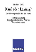 E-Book (pdf) Kauf oder Leasing? von Michael Kroll