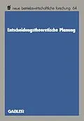E-Book (pdf) Entscheidungstheoretische Planung von Edgar Saliger