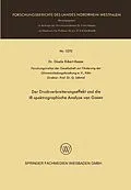 E-Book (pdf) Der Druckverbreiterungseffekt und die IR-spektrographische Analyse von Gasen von Gisela Eckert-Reese