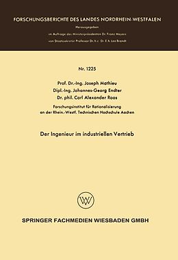 E-Book (pdf) Der Ingenieur im industriellen Vertrieb von Joseph Mathieu