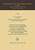 E-Book (pdf) Die Erforschung des Insektenflugs mit Hilfe neuer Fang- und Meßgeräte: Der Nachweis von Blattläusen (Homoptera, Aphidoidea, CB.) im Park des Museums Alexander Koenig durch englische Saugfallen in den Jahren 1959, 1960, 1961 und 1962 von Else Haine